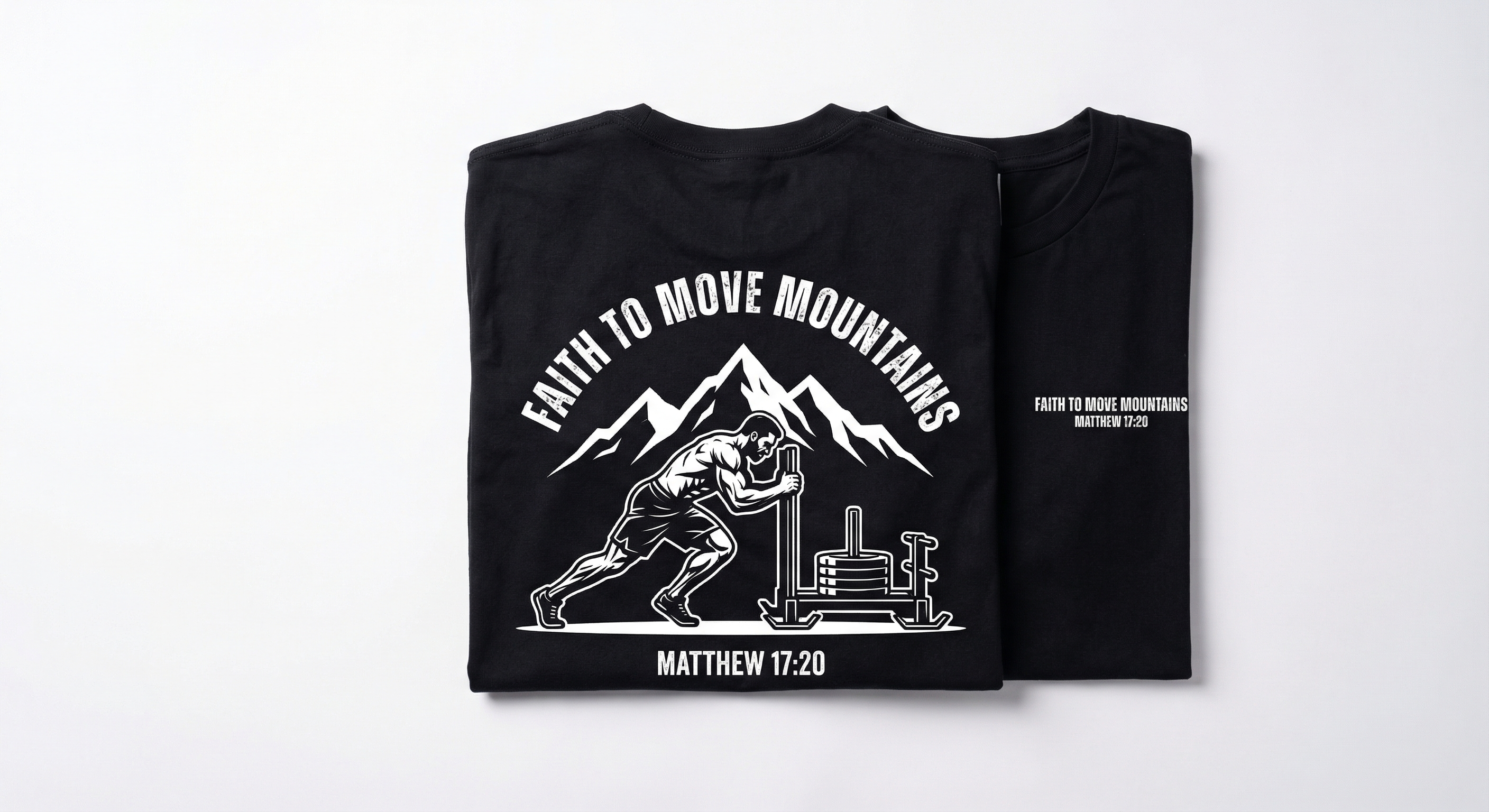Faith to Move Mountains shirt mockup